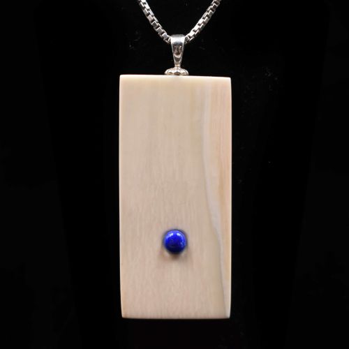 PENDANT - LAPIS INLAY